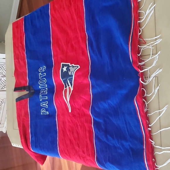 Other - New England Patriots Embroidered Poncho
